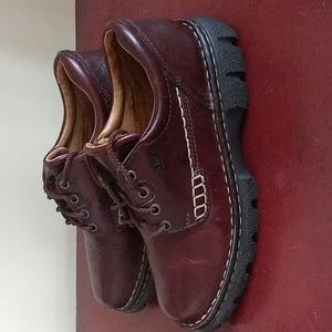 Womens Born Leather Loafers